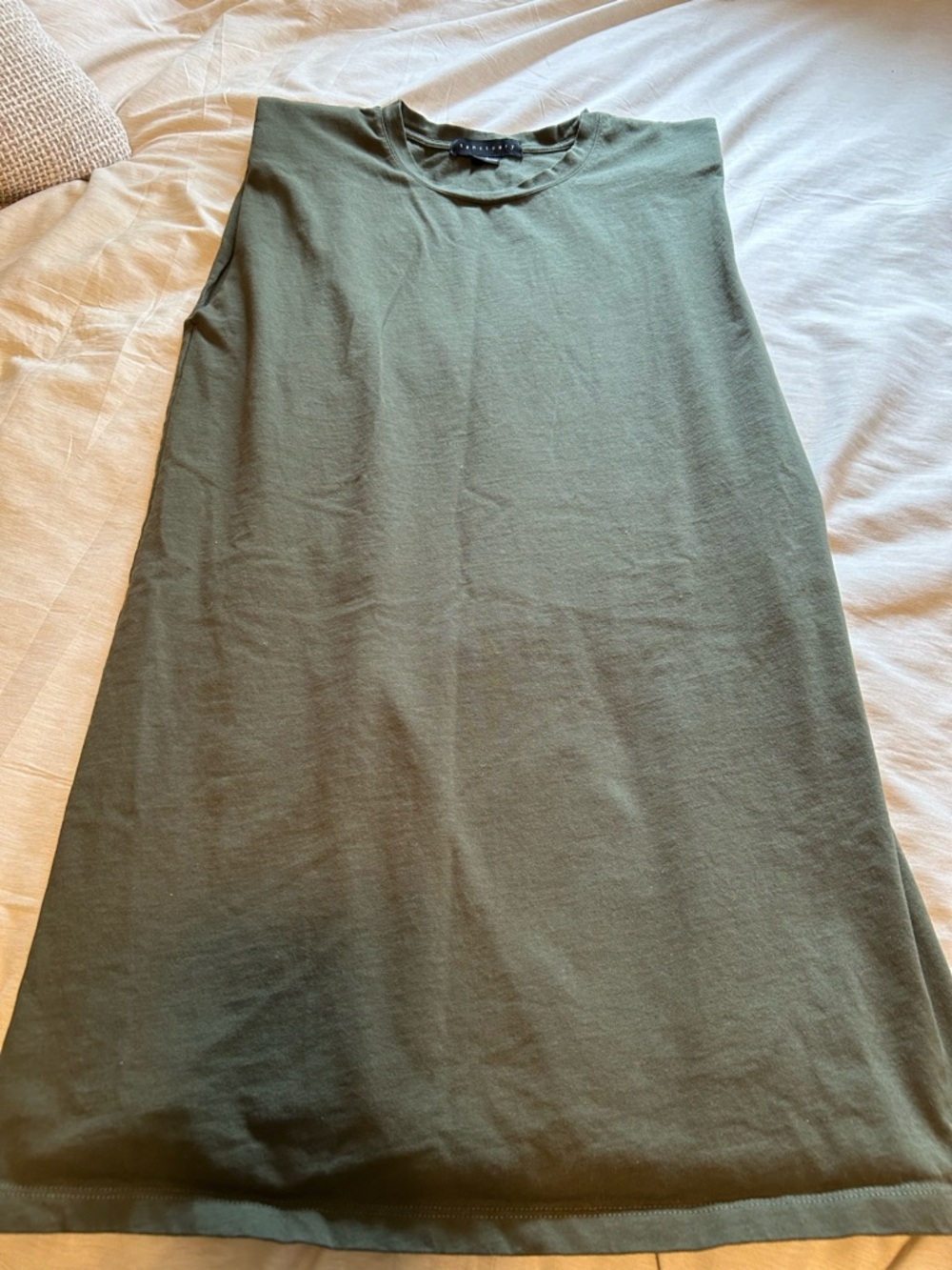 Sanctuary Olive Green A-Line Sleeveless Dress